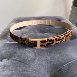 C Wonder Calf Hair Belt